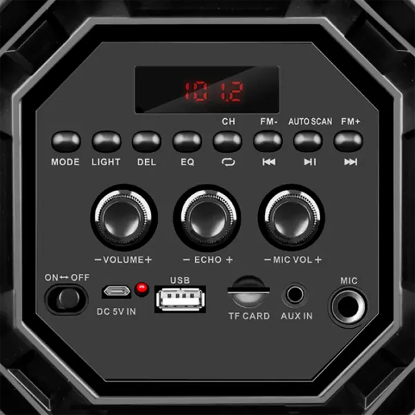 Портативная колонка Sven PS-500 2 x 18 Вт/ Черный photo 6 Портативная колонка Sven PS-500 2 x 18 Вт/ Черный photo 6