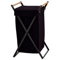Корзина для белья KELA Oak 38265 Металл/ Черный