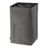 Корзина для белья AQUANOVA Evora 40153 112 л/ Серый