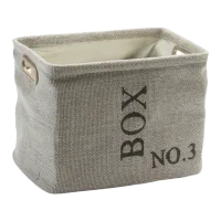 Корзина для белья AQUANOVA EVOSBS-11 53468 18 л/ Хлопок/ Серый Flax