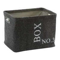 Корзина для белья AQUANOVA EVOSBS-98 53496 18 л/ Хлопок/ Серый