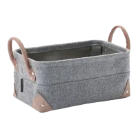 Корзина для белья AQUANOVA LUBSBS-95 40111 Хлопок/ Серый Серебристый