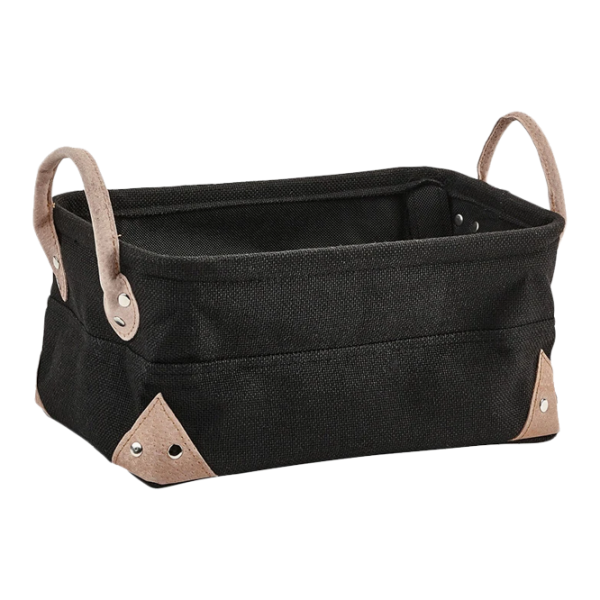 Coș pentru rufe AQUANOVA LUBSBS-09 40210 Piele/ Black photo 1