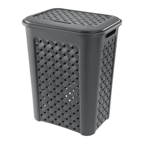 Coș pentru rufe Tontarelli Arianna 50.7 l/ Black photo 1