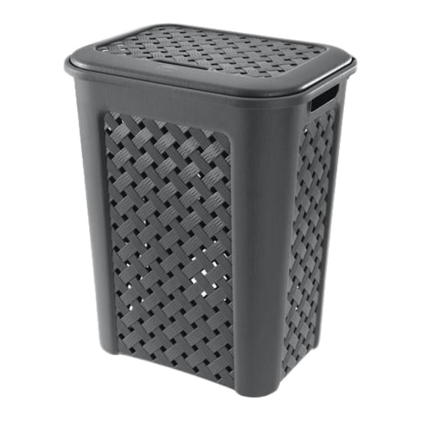 Coș pentru rufe Tontarelli Arianna 50.7 l/ Black photo 1