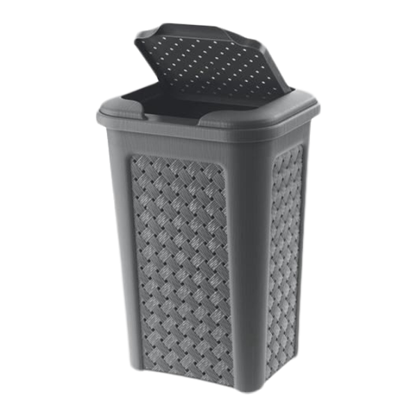 Coș pentru rufe Tontarelli Arianna 9.7 l/ Black photo 1
