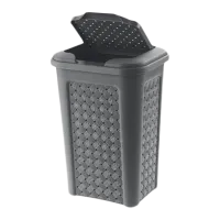 Coș pentru rufe Tontarelli Arianna 9.7 l/ Black