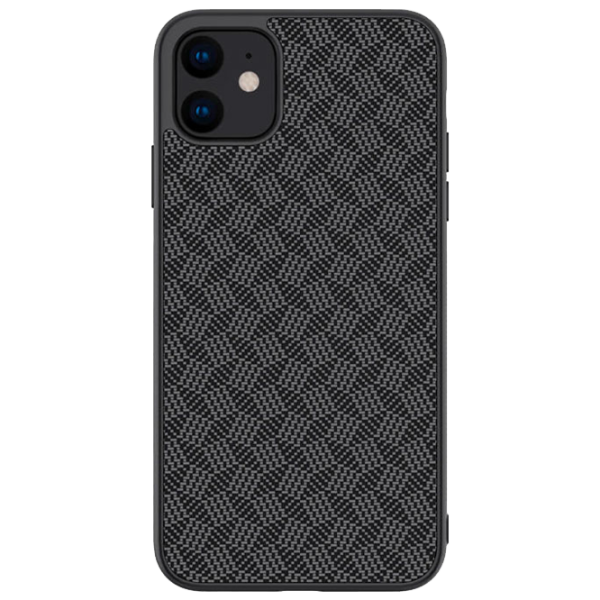 Husă pentru smartphone Apple iPhone 11 Nillkin/ Back/ PC/ Plaid Black photo 1