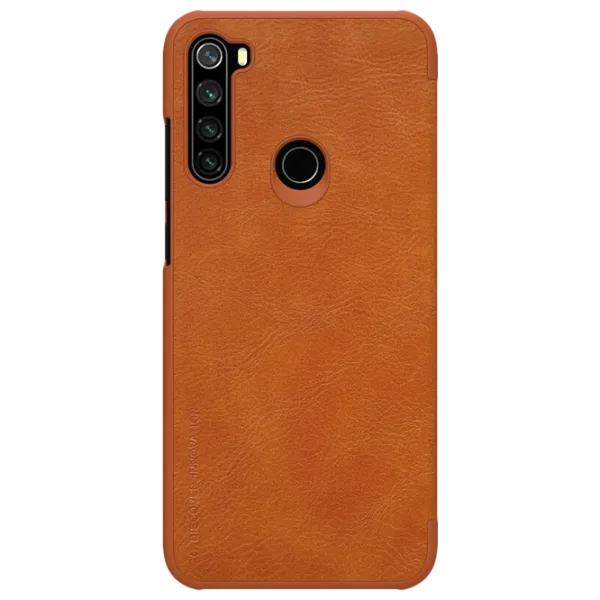 Husă pentru smartphone Xiaomi Redmi Note 8T Nillkin/ Flip Cover/ Piele/ Brown photo 1