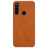 Чехол для смартфона Xiaomi Redmi Note 8T Nillkin/ Flip Cover/ Кожа/ Коричневый