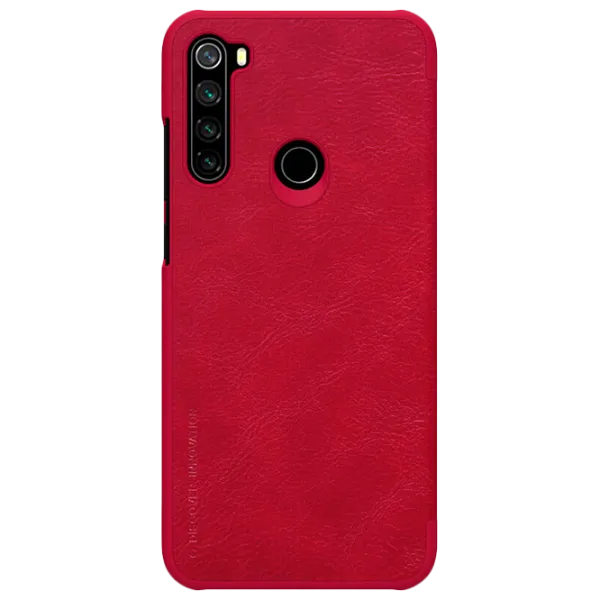 Husă pentru smartphone Xiaomi Redmi Note 8T Nillkin/ Flip Cover/ Piele/ Red photo 1 Husă pentru smartphone Xiaomi Redmi Note 8T Nillkin/ Flip Cover/ Piele/ Red photo 1