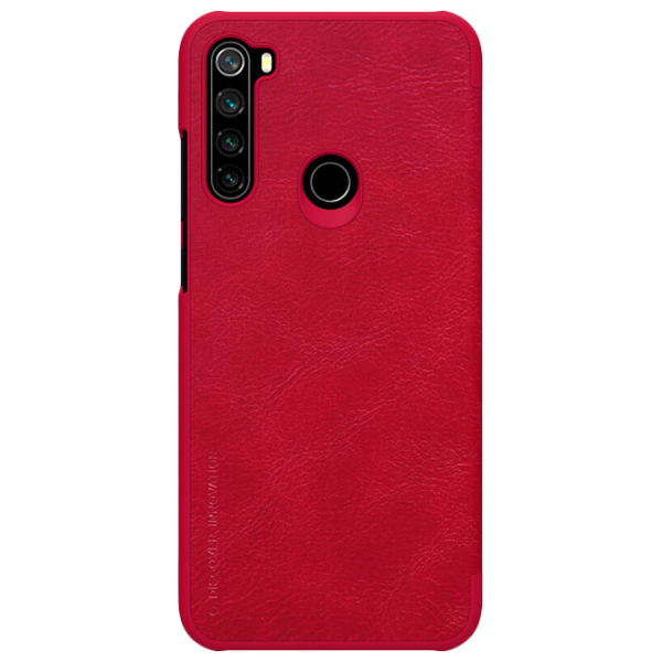 Husă pentru smartphone Xiaomi Redmi Note 8T Nillkin/ Flip Cover/ Piele/ Red photo 1 Husă pentru smartphone Xiaomi Redmi Note 8T Nillkin/ Flip Cover/ Piele/ Red photo 1