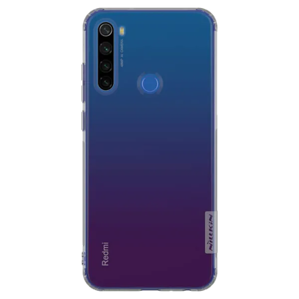 Чехол для смартфона Xiaomi Redmi Note 8T Nillkin/ Back/ TPU/ Прозрачный Серый photo 1