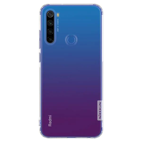 Husă pentru smartphone Xiaomi Redmi Note 8T Nillkin/ Back/ TPU/ Transparent White photo 1