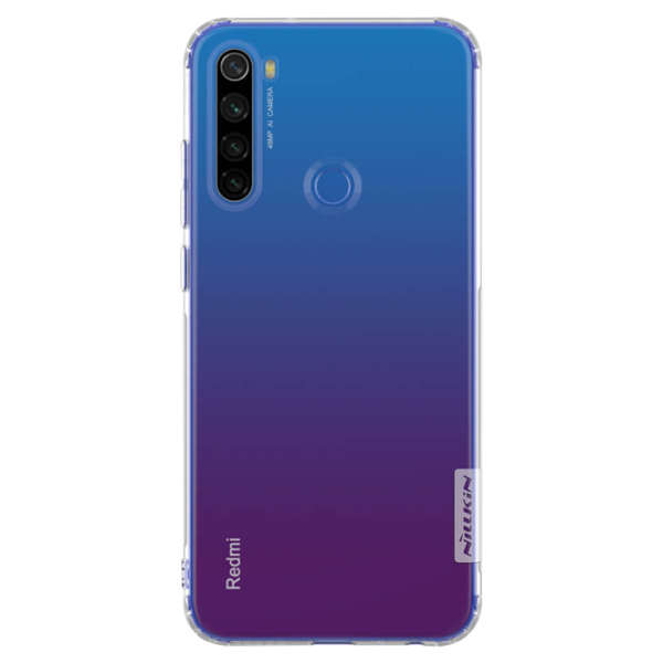 Husă pentru smartphone Xiaomi Redmi Note 8T Nillkin/ Back/ TPU/ Transparent White photo 1