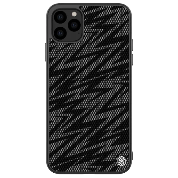 Husă pentru smartphone Apple iPhone 11 Pro Nillkin/ Back/ TPU/ PC/ Silver Black photo 1