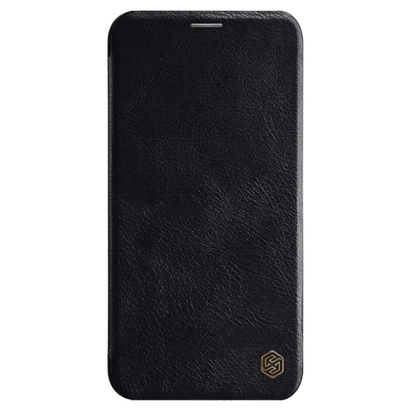 Husa Apple iPhone 11 Nillkin Flip Cover/ Leather/ Black photo 1