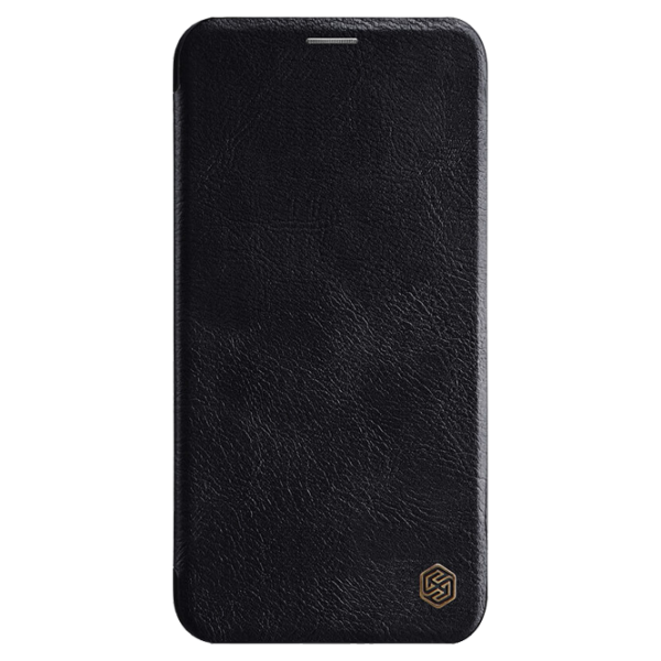 Husa Apple iPhone 11 Nillkin Flip Cover/ Leather/ Black photo 1