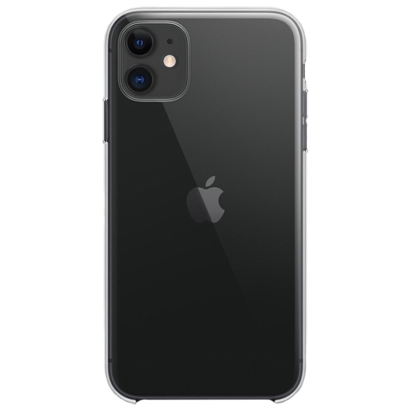 Husă pentru smartphone Apple iPhone 11 Apple/ Back/ TPU/ Transparent photo 1 Husă pentru smartphone Apple iPhone 11 Apple/ Back/ TPU/ Transparent photo 1