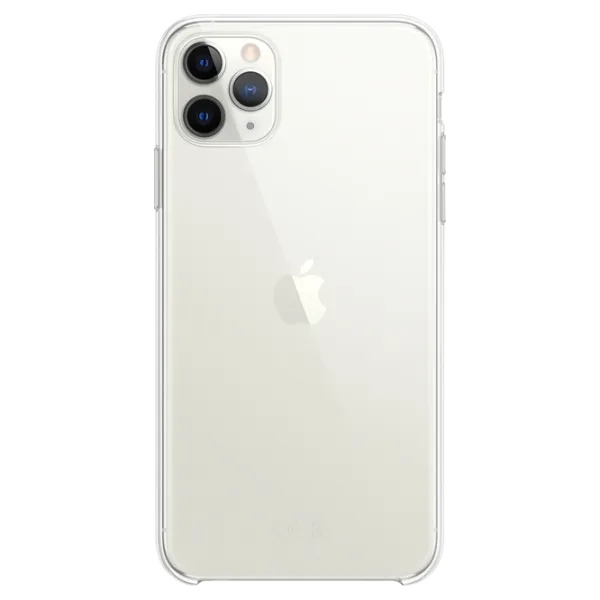 Чехол для смартфона Apple iPhone 11 Pro Max Apple/ Back/ TPU/ Прозрачный photo 1 Чехол для смартфона Apple iPhone 11 Pro Max Apple/ Back/ TPU/ Прозрачный photo 1