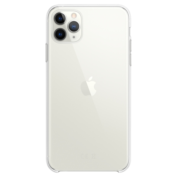 Чехол для смартфона Apple iPhone 11 Pro Max Apple/ Back/ TPU/ Прозрачный photo 1 Чехол для смартфона Apple iPhone 11 Pro Max Apple/ Back/ TPU/ Прозрачный photo 1