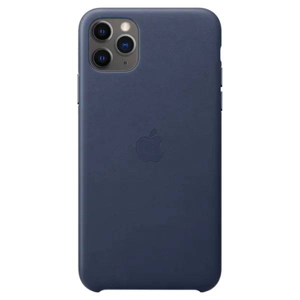 Husă pentru smartphone Apple iPhone 11 Pro Max Apple/ Back/ Piele/ Midnight Blue photo 1 Husă pentru smartphone Apple iPhone 11 Pro Max Apple/ Back/ Piele/ Midnight Blue photo 1