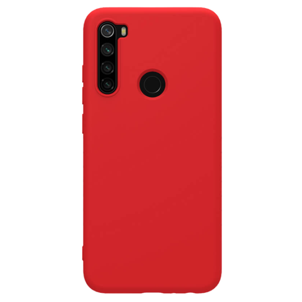 Husă pentru smartphone Xiaomi Redmi Note 8/ Note 8 2021 Nillkin/ Back/ TPU/ Red photo 1 Husă pentru smartphone Xiaomi Redmi Note 8/ Note 8 2021 Nillkin/ Back/ TPU/ Red photo 1