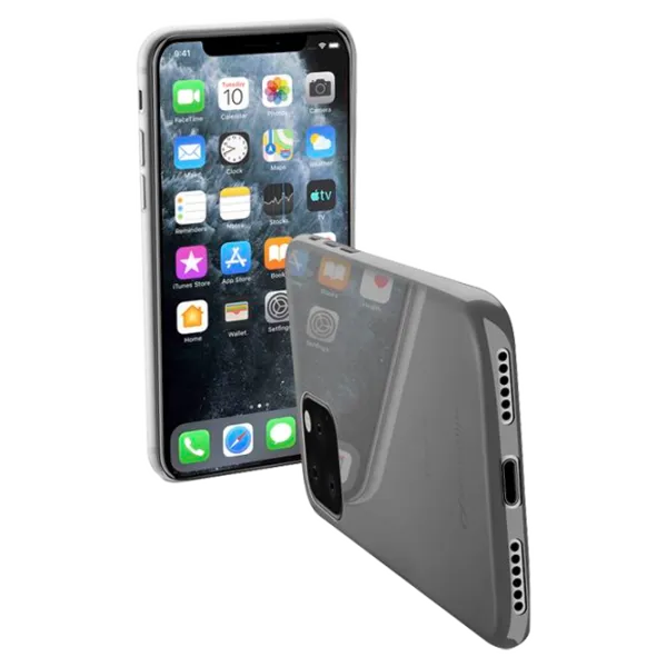 Husă pentru smartphone Apple iPhone 11 Pro Cellularline/ Back/ TPU/ Transparent photo 1
