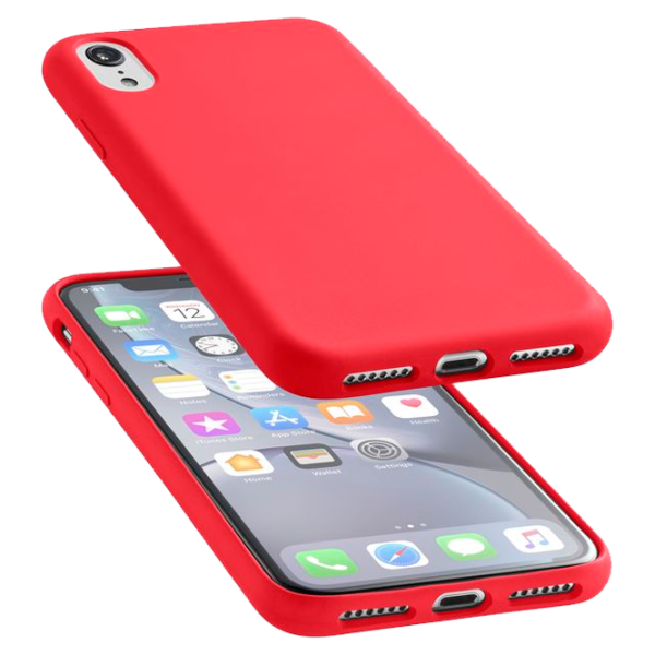 Husa Apple iPhone XR Cellularline Back/ TPU/ Red photo 1