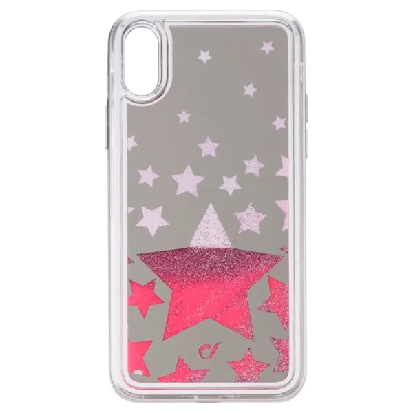 Husa Apple iPhone XS Cellularline Back/ TPU/ Fuchsia Transparent photo 1