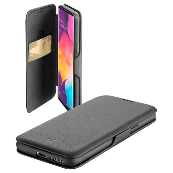 Husă pentru smartphone Samsung Galaxy A50/ A30s Cellularline/ Book Cover/ PU/ Black photo 1 Husă pentru smartphone Samsung Galaxy A50/ A30s Cellularline/ Book Cover/ PU/ Black photo 1