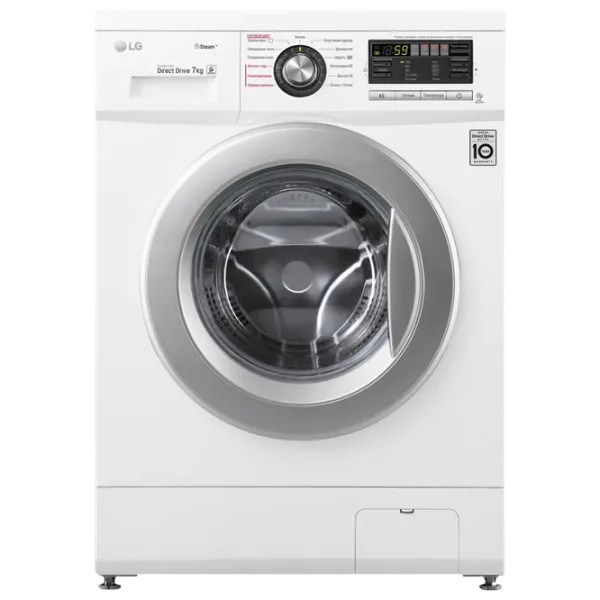 Стиральная машина LG F1296HDS1 Direct Drive/Steam/6 Motion DD/7 кг/Белый photo 1