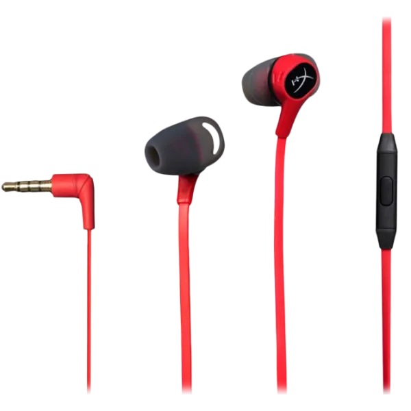 Наушники HyperX Cloud Earbuds Черный Красный Проводная/ Игровой photo 1
