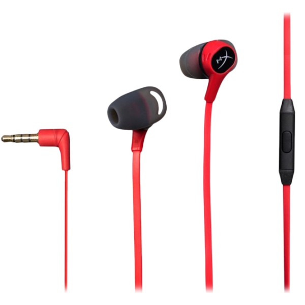 Наушники HyperX Cloud Earbuds Черный Красный Проводная/ Игровой photo 1