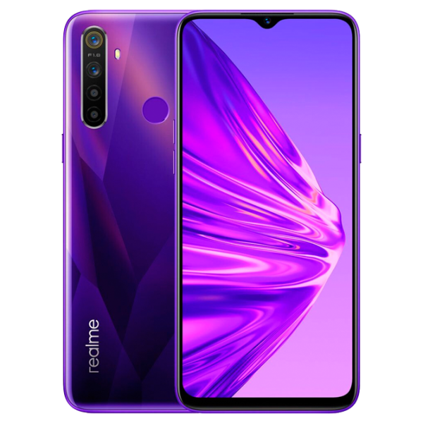 Realme 5 4 ГБ/ 128 ГБ/ Dual SIM/ Crystal Фиолетовый photo 1 Realme 5 4 ГБ/ 128 ГБ/ Dual SIM/ Crystal Фиолетовый photo 1