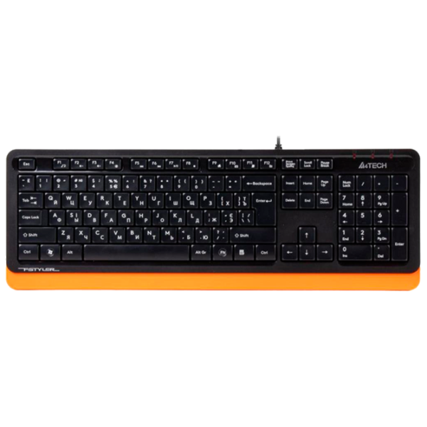 Клавиатура A4Tech FK10 Проводная/ Оранжевый photo 1