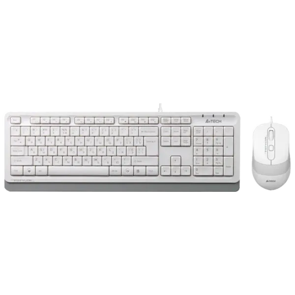 Set A4Tech FG1010 Fără fir / White photo 1