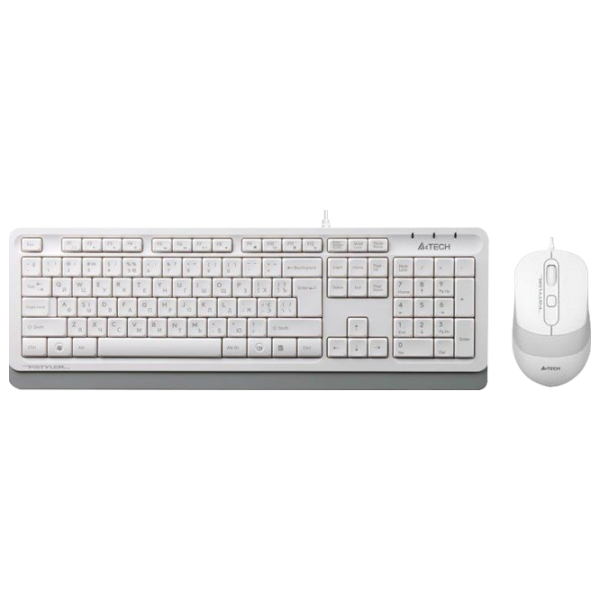 Set A4Tech FG1010 Fără fir / White photo 1
