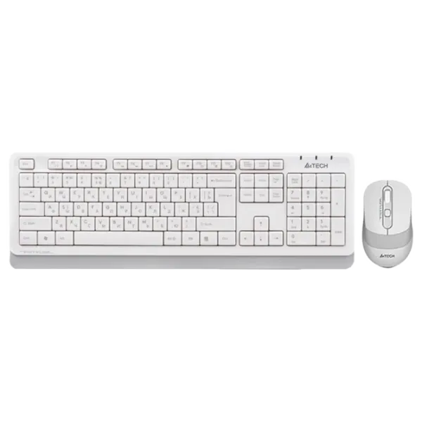 Клавиатура и Мышь A4Tech FG1010 Беспроводные / Белый photo 1