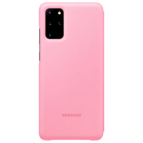 Чехол для смартфона Samsung Galaxy S20+ Samsung/ LED Flip Wallet/ PU/ Розовый photo 1
