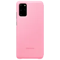 Чехол для смартфона Samsung Galaxy S20+ Samsung/ LED Flip Wallet/ PU/ Розовый