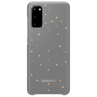 Чехол для смартфона Samsung Galaxy S20 Samsung/ Led Cover/ Силикон/ Серый
