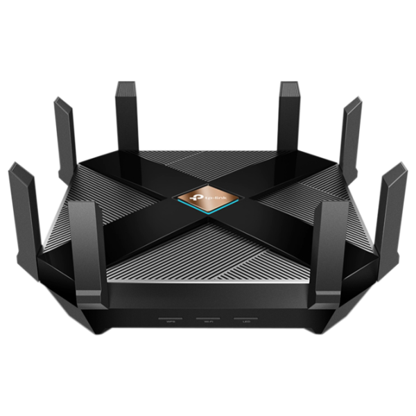 Wi-Fi Router TP-Link Archer AX6000 1148 Mbit/ s/ 4804 Mbit/ s/ Black photo 1 Wi-Fi Router TP-Link Archer AX6000 1148 Mbit/ s/ 4804 Mbit/ s/ Black photo 1