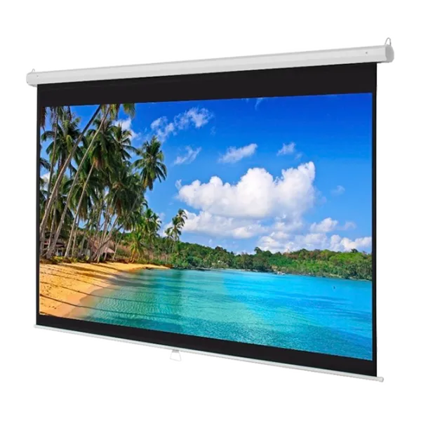 Ecran pentru proiector ATRIA MW-AV-80 203 cm/ 203 cm/ Pe perete/ White photo 1 Ecran pentru proiector ATRIA MW-AV-80 203 cm/ 203 cm/ Pe perete/ White photo 1