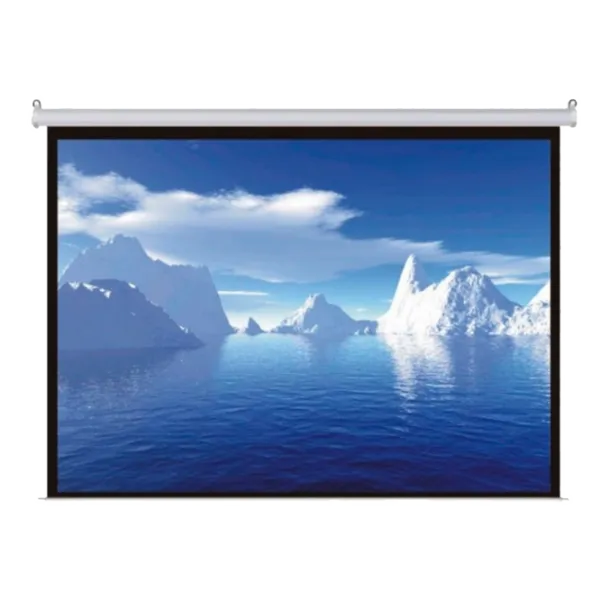 Ecran pentru proiector ATRIA MRS-NTSC-120D 183 cm/ 244 cm/ Pe perete/ White photo 1