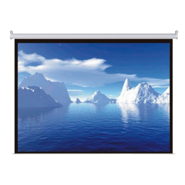 Ecran pentru proiector ATRIA MRS-NTSC-120D 183 cm/ 244 cm/ Pe perete/ White photo 1