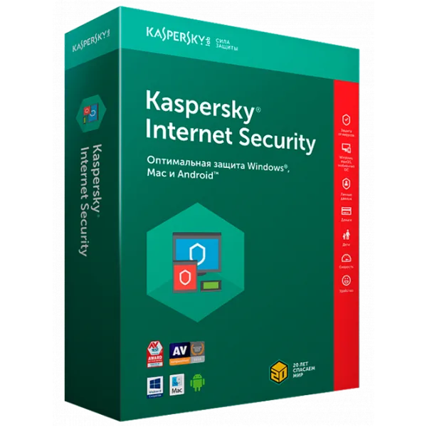 Antivirus KASPERSKY Internet Security (KIS) 1 Device/ Online photo 1