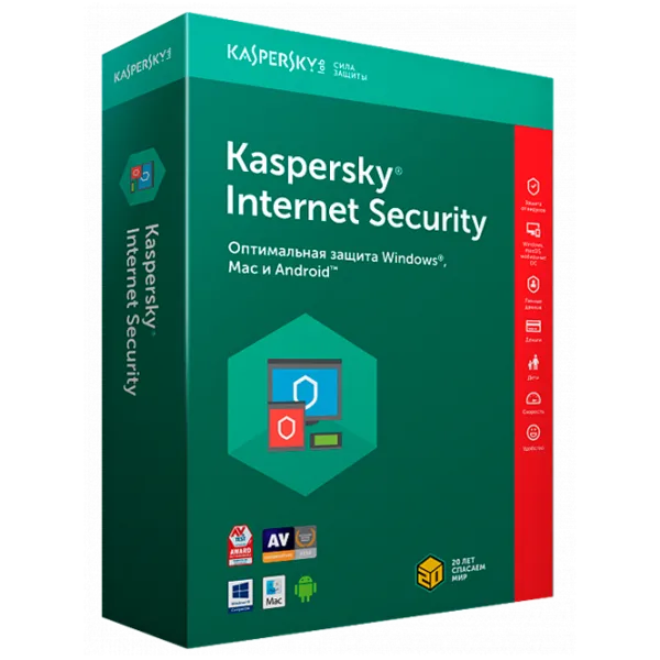 Antivirus KASPERSKY Internet Security (KIS) 10/ Online photo 1