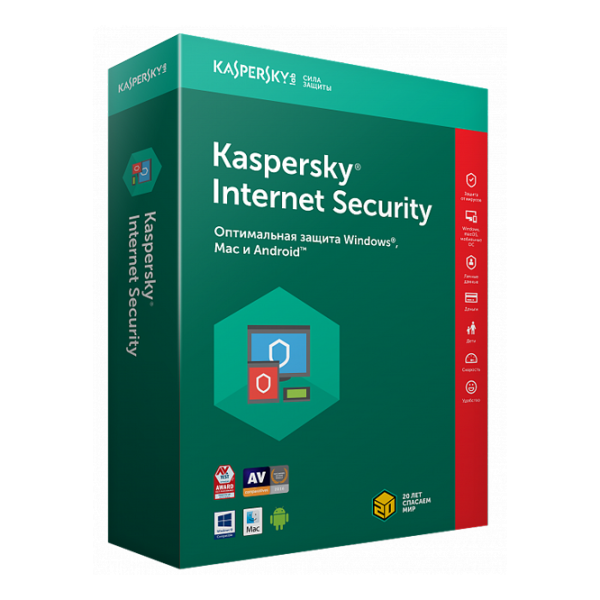 KASPERSKY Internet Security (KIS) 2 Devices/ Онлайн/ X86/X64 photo 1