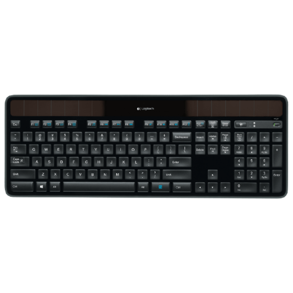 Клавиатура Logitech K750 Беспроводные/ Черный photo 1